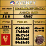 RAMALAN ANGKA SYDNEY HARI SENIN 16 DESEMBER 2024 TERKINI